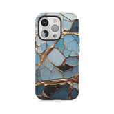 Azure Kintsugi Mosaic