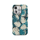 Teal & Cream Tropics