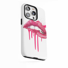 Dripping Red Lips