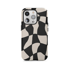 Abstract Swirl Noir